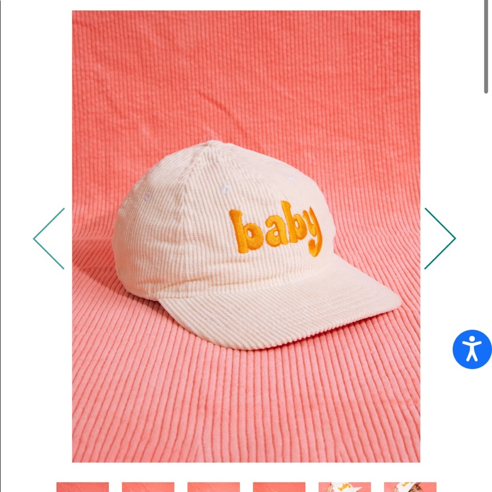 Big Bud Press Baseball Hat Cap Baby Corduroy